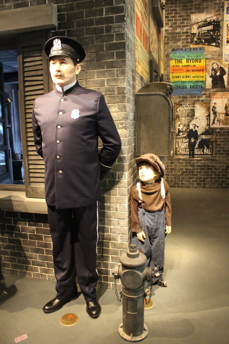 Chaplin's word Vevey le kid