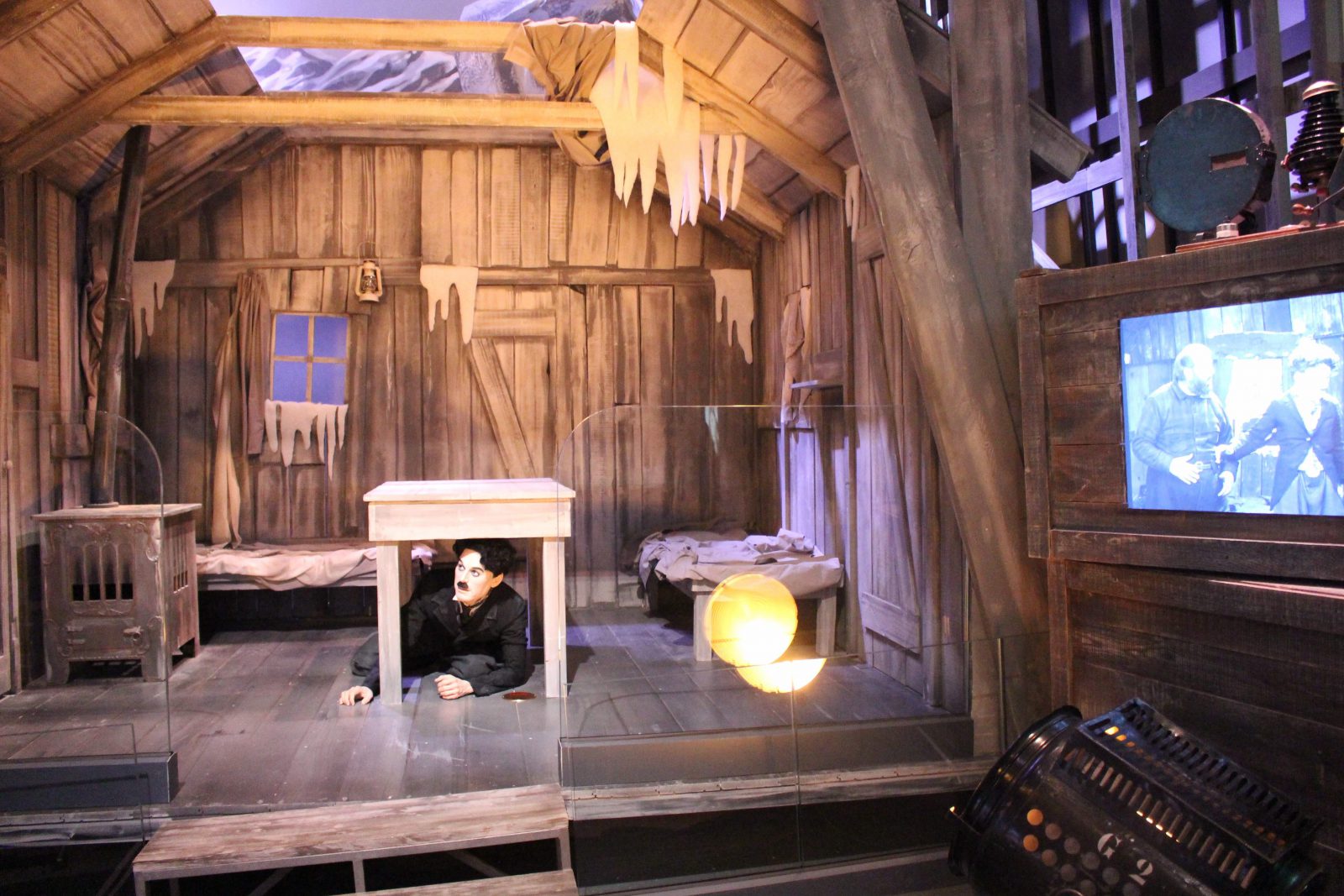 Chaplin's word Vevey cabane ruée vers l'or