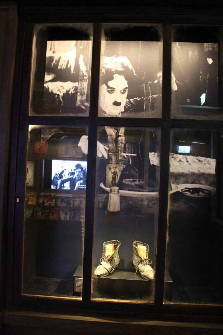 Chaplin's word Vevey godillots de charlot