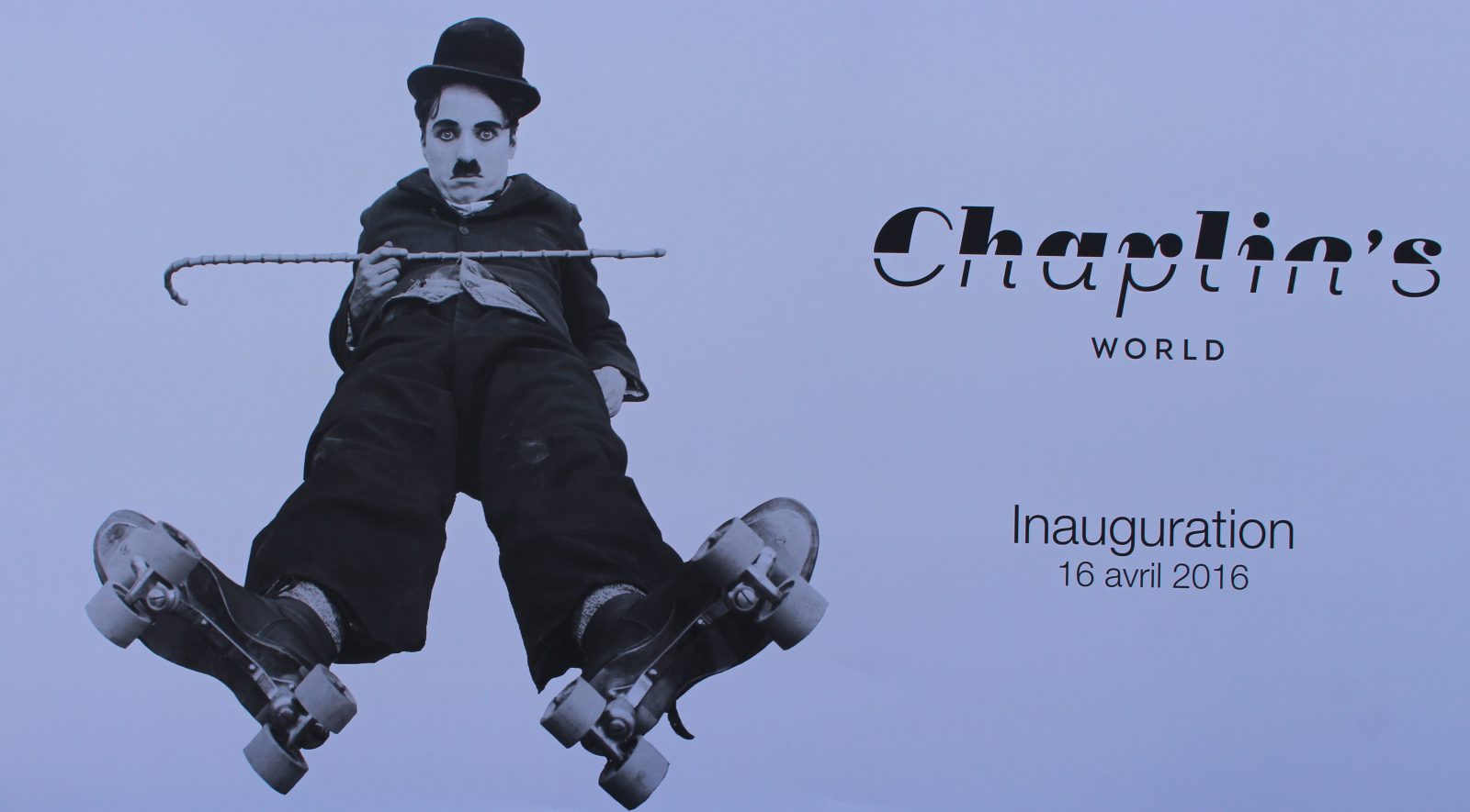 Chaplin's word Vevey inauguration