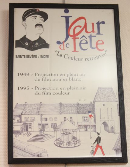 Ste Sévère jacques Tati Jour de fête Affiche 1995