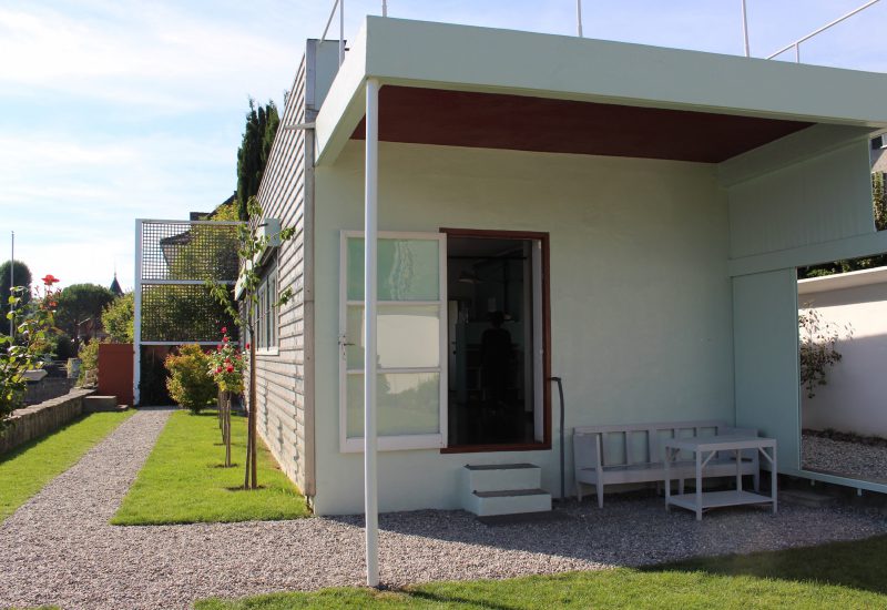 Corbeaux-villa Le Corbusier - entrée