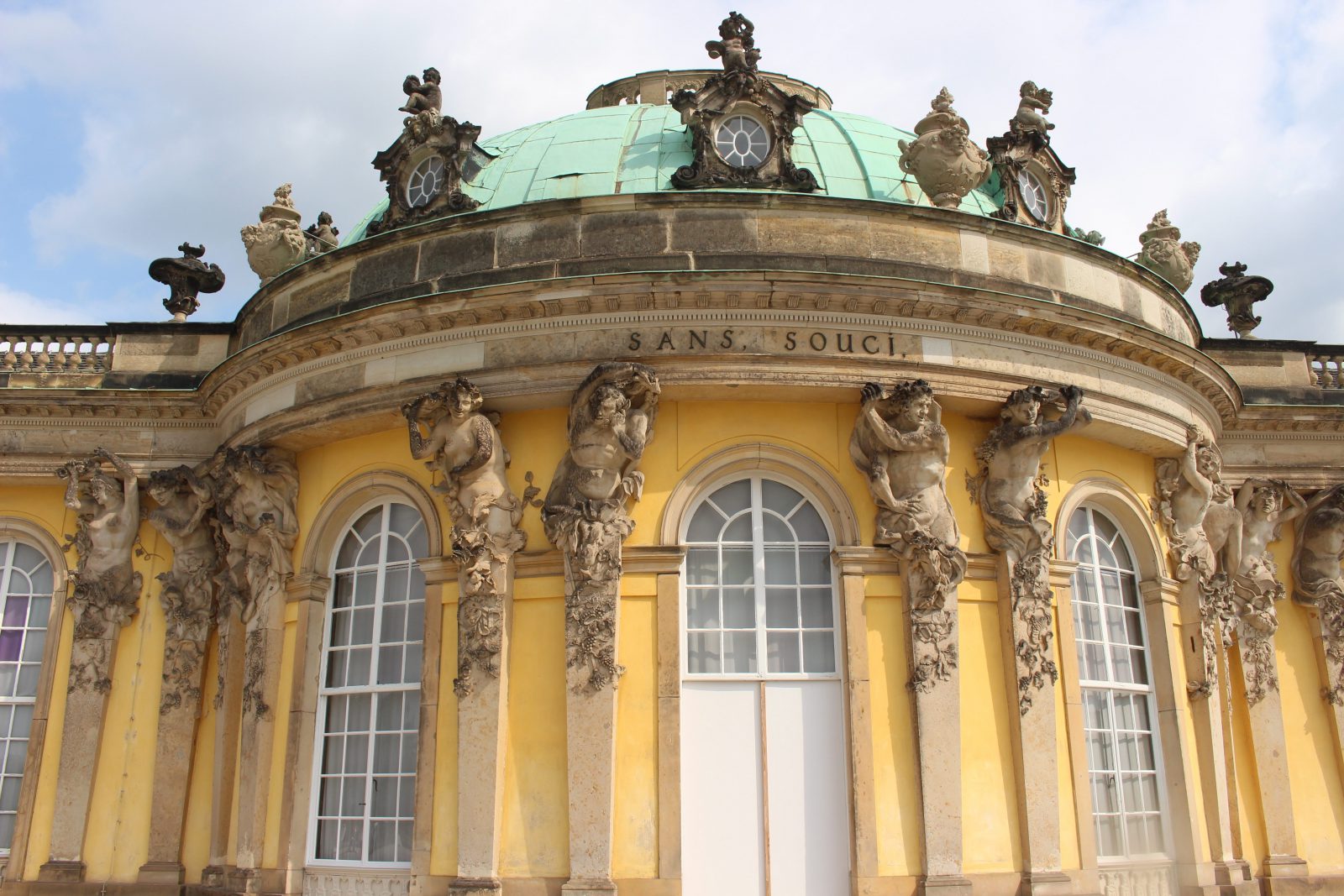 Potsdam château de Sans-Souci façade