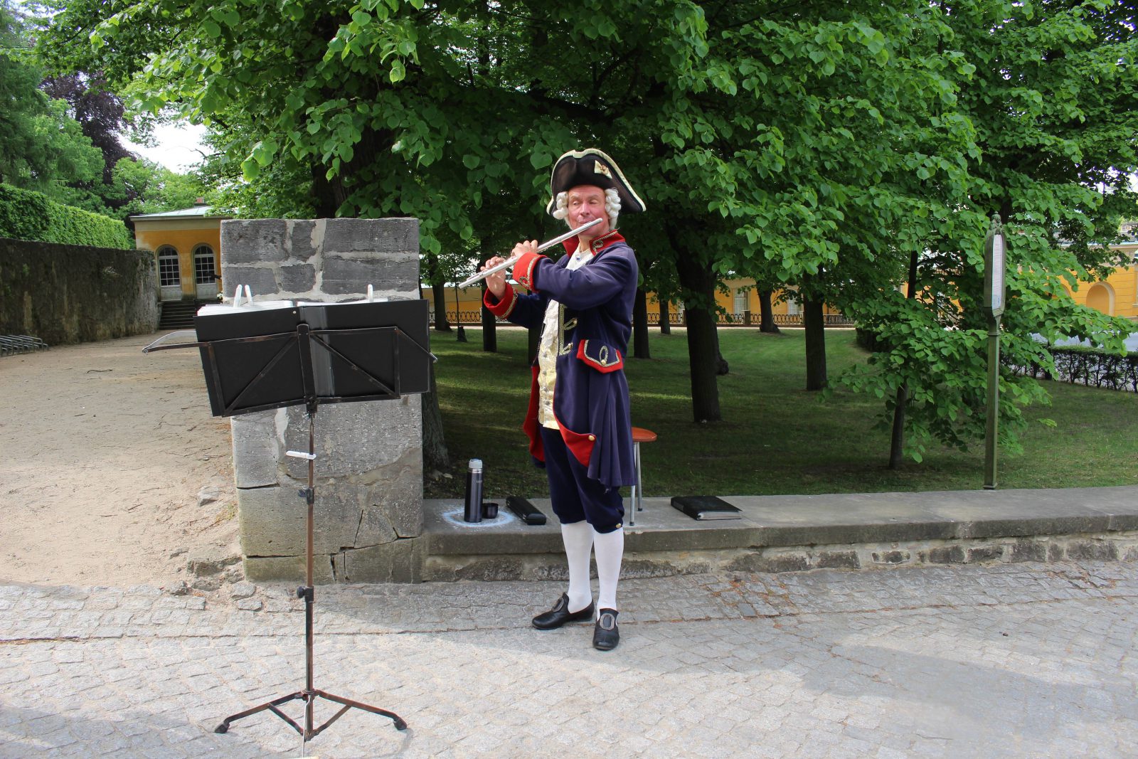 Potsdam sans souci- frédéric II musicien