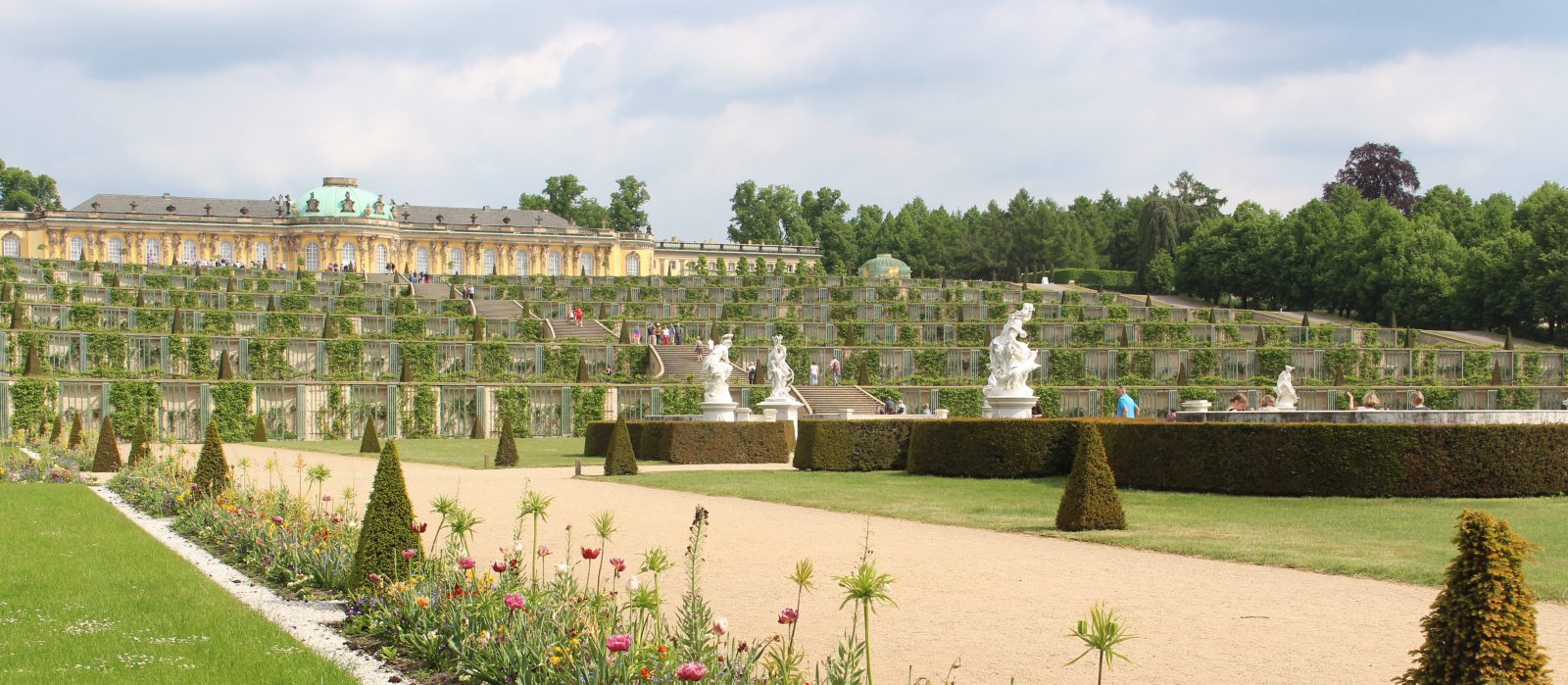Potsdam sans-souci palais et jardin