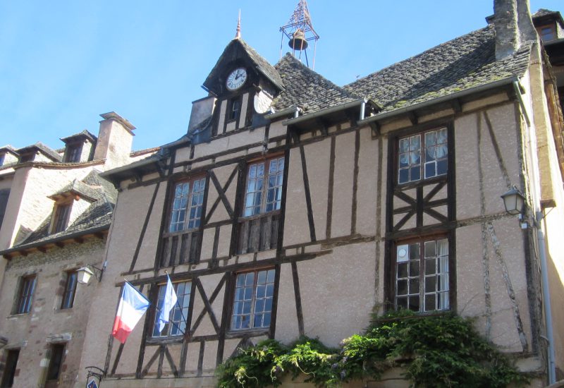 Aveyron maison de Conques