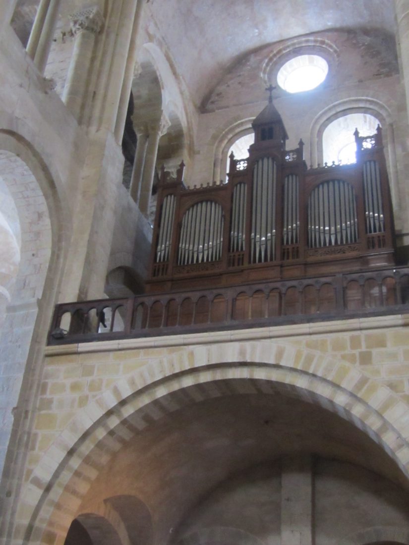 Aveyron orgue abbaye sainte Foy Conques