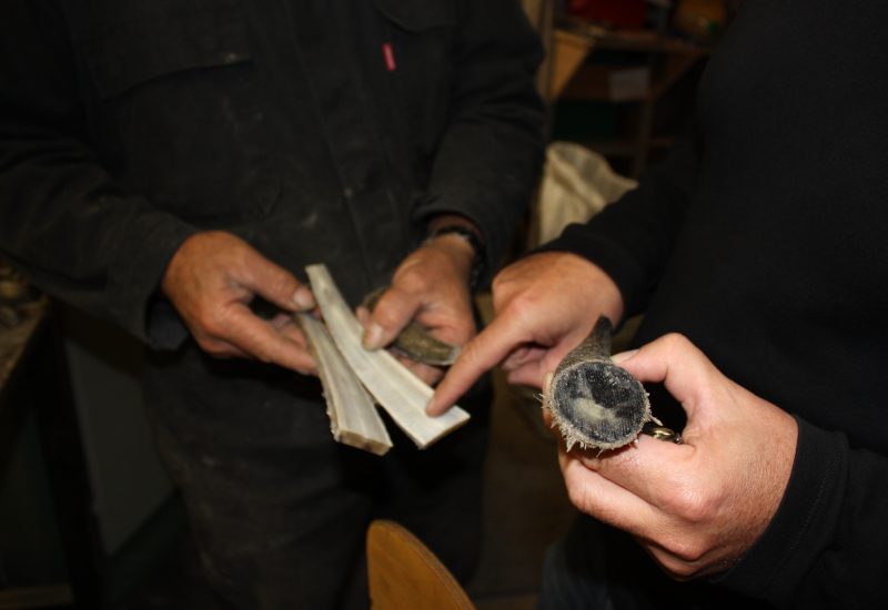 Aveyron atelier fabrication couteaux Forge de Laguiole