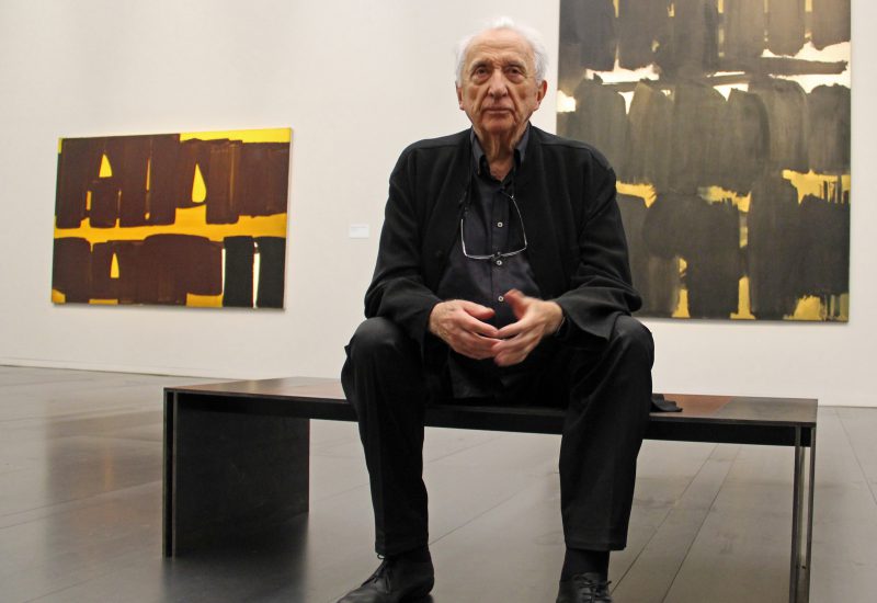 Pierre Soulages portrait