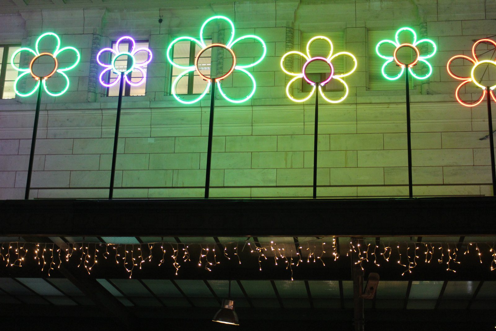 Lausanne Lumières 2016 gare