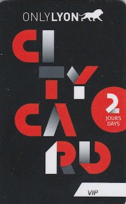 carte City card Lyon 