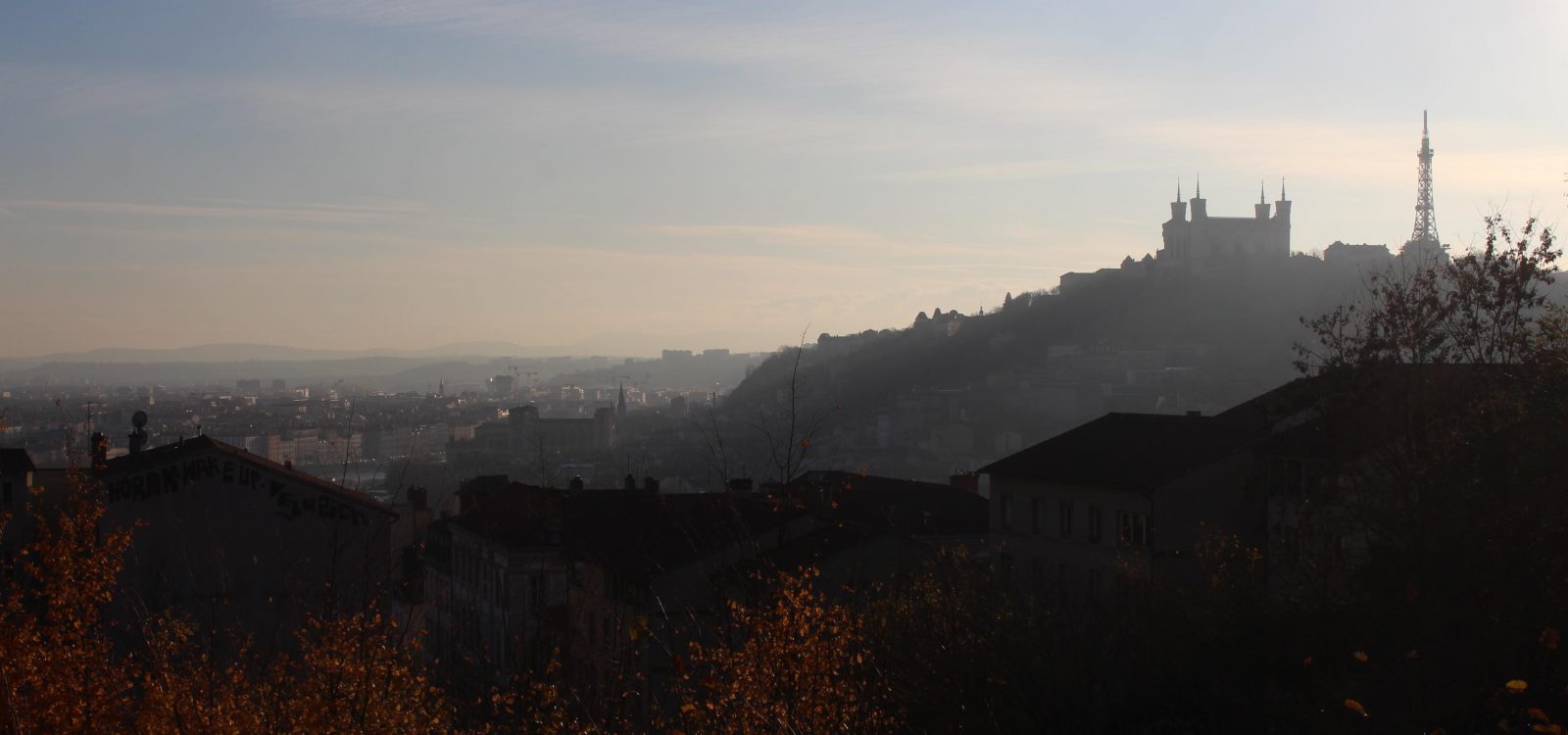 vue de Lyon depuis la Croix-Rousse françoyse Krier