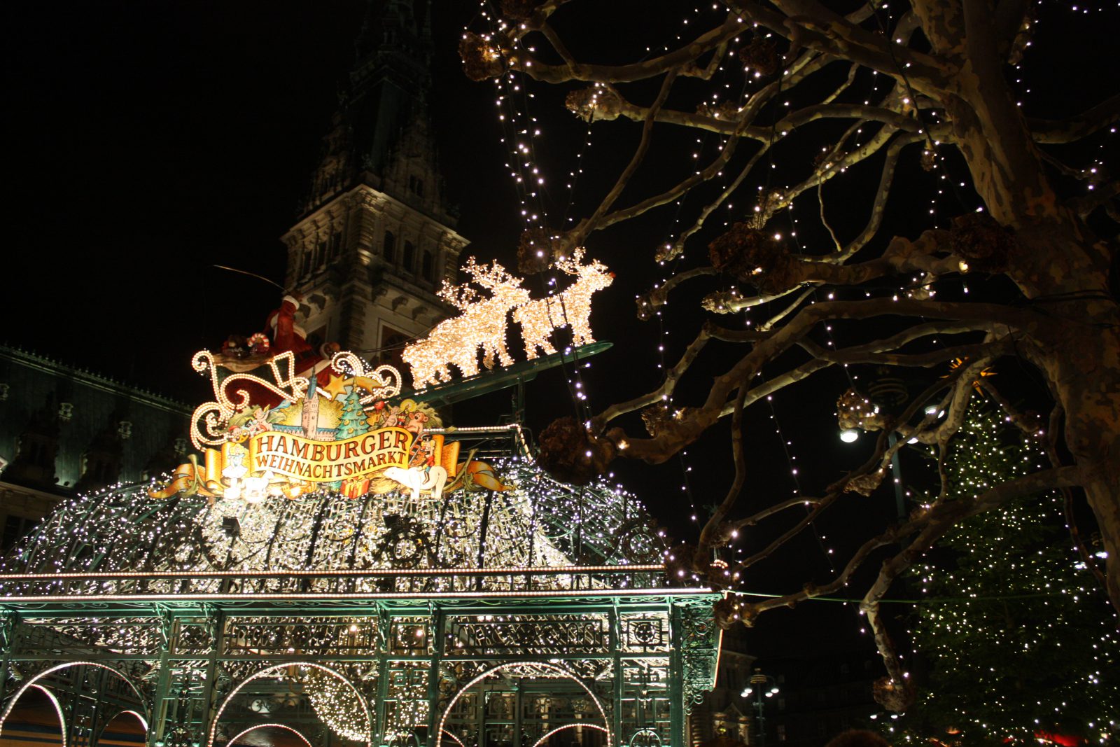 Hambourg marché de Noël