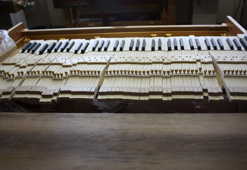 Fabrique Steinway Hambourg - clavier