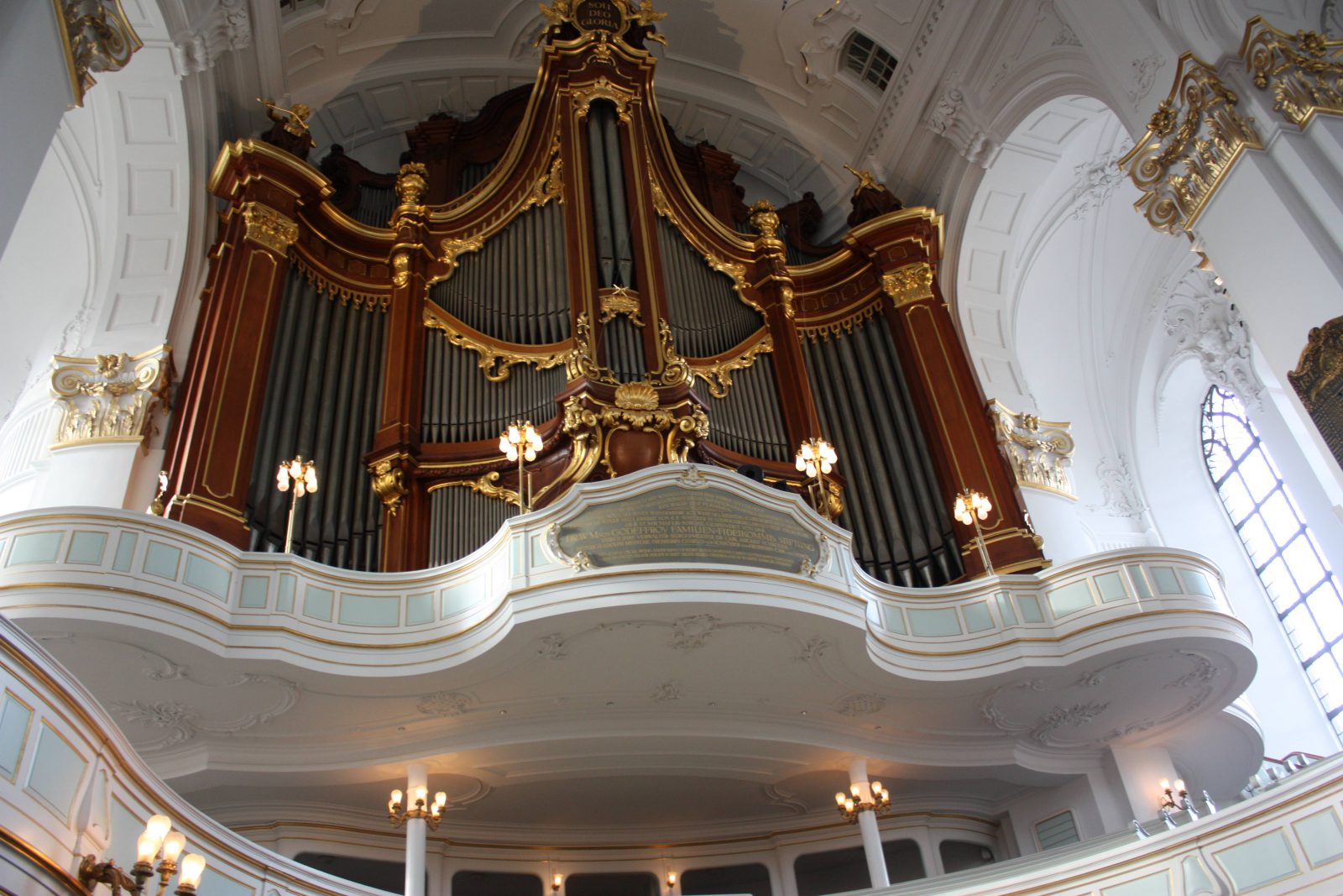 Hambourg orgue de l'église St Michel