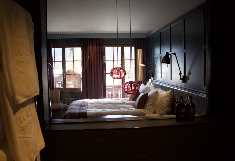 Saanen hotel huus-gstaad chambre