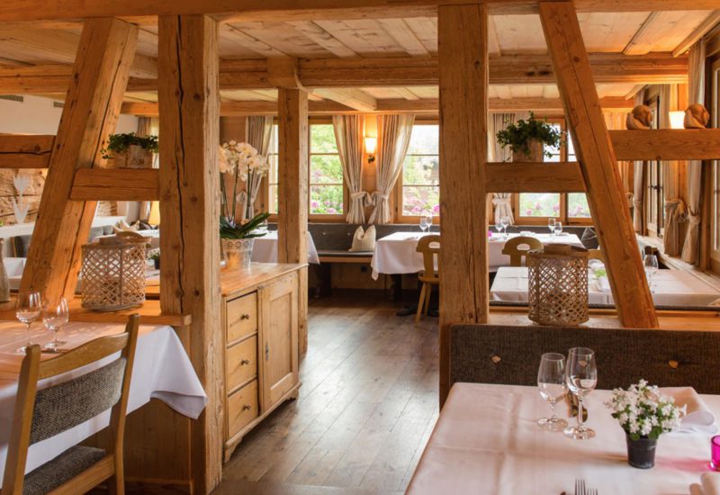 Saanenhof restaurant intérieur