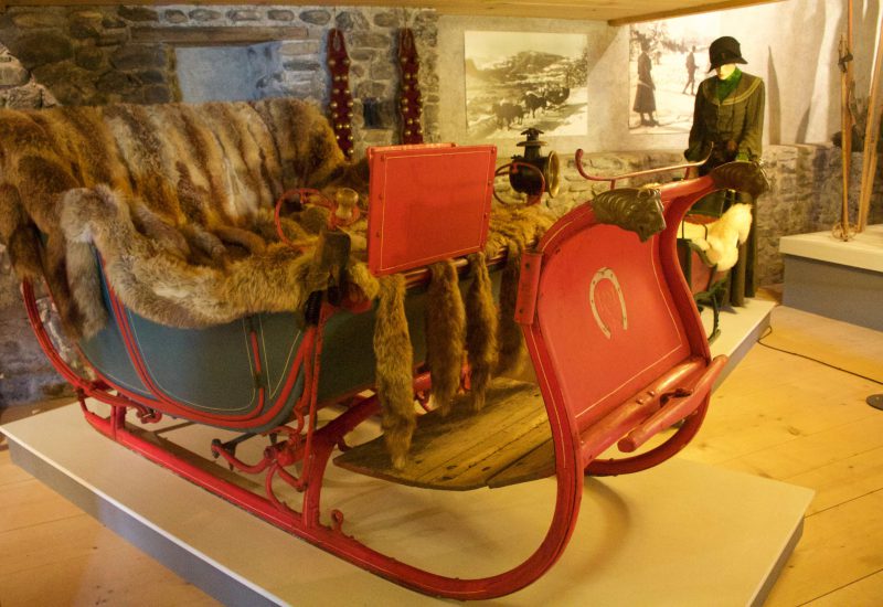 Saanen Musée traineau ancien