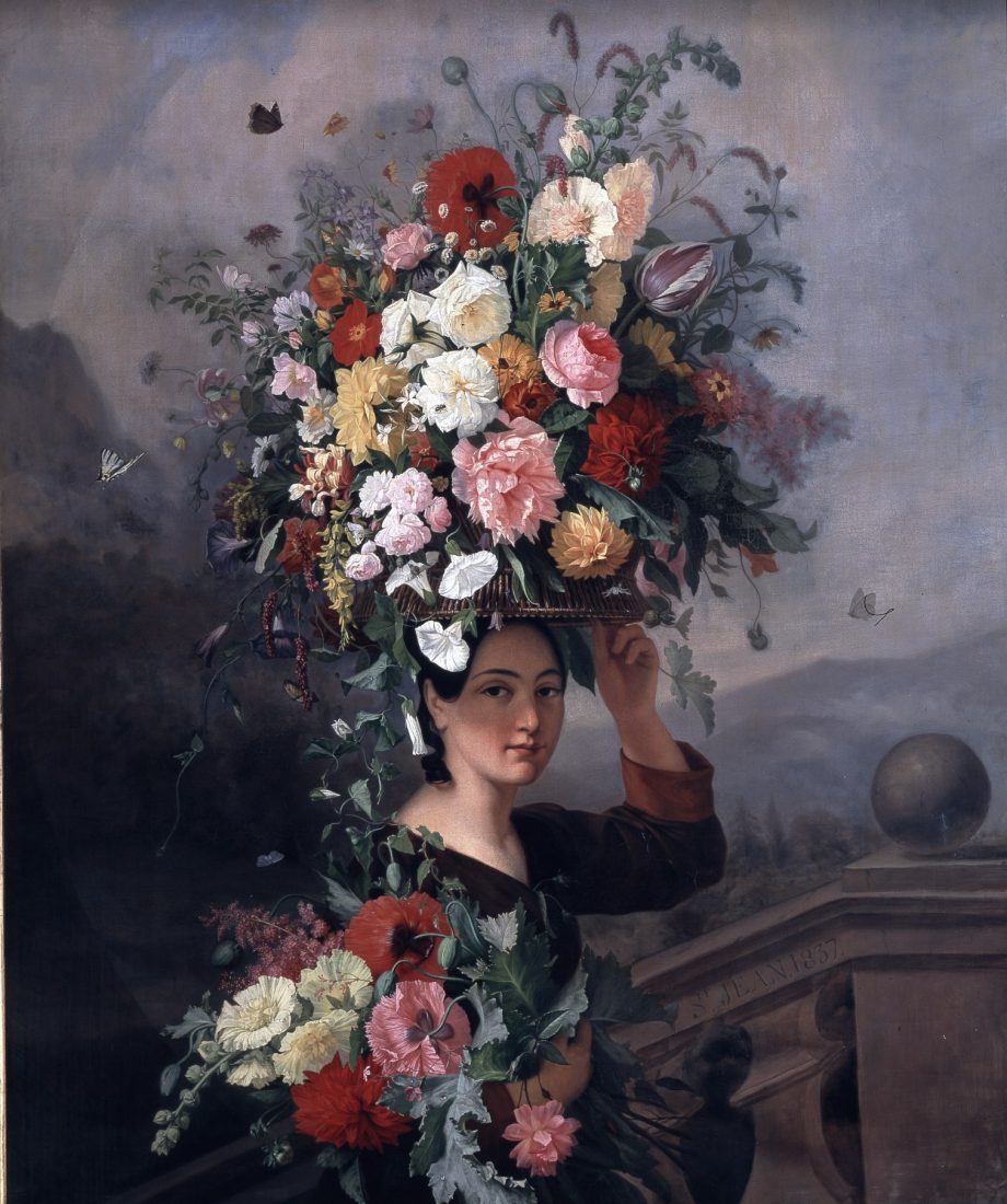 Saint- Jean Simon (1808-1860), La Jardinière 1837, Lyon, musée des Beaux-arts de Lyon