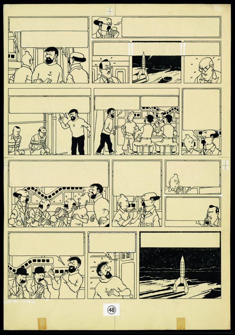 Le monde d'Hergé - Arc et Senans 2017 On a marché sur la Lune