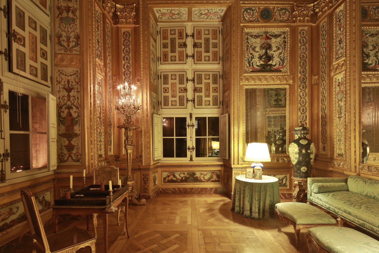 salon vert VauxleVicomte