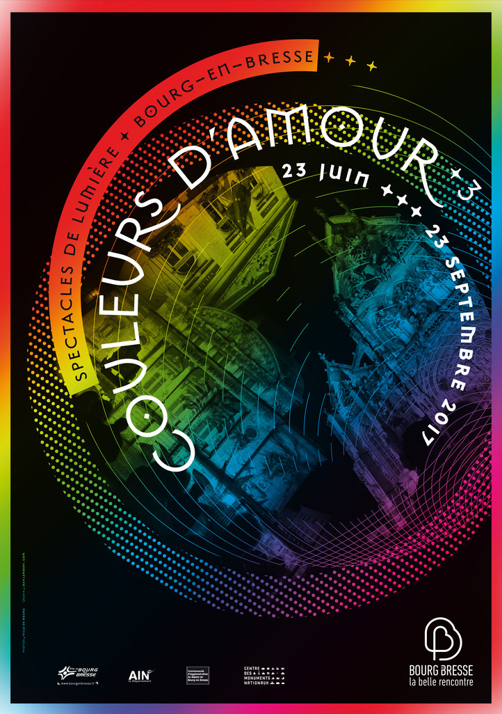 Couleurs d'Amour - Bourg-en-Bresse 2017 Affiche