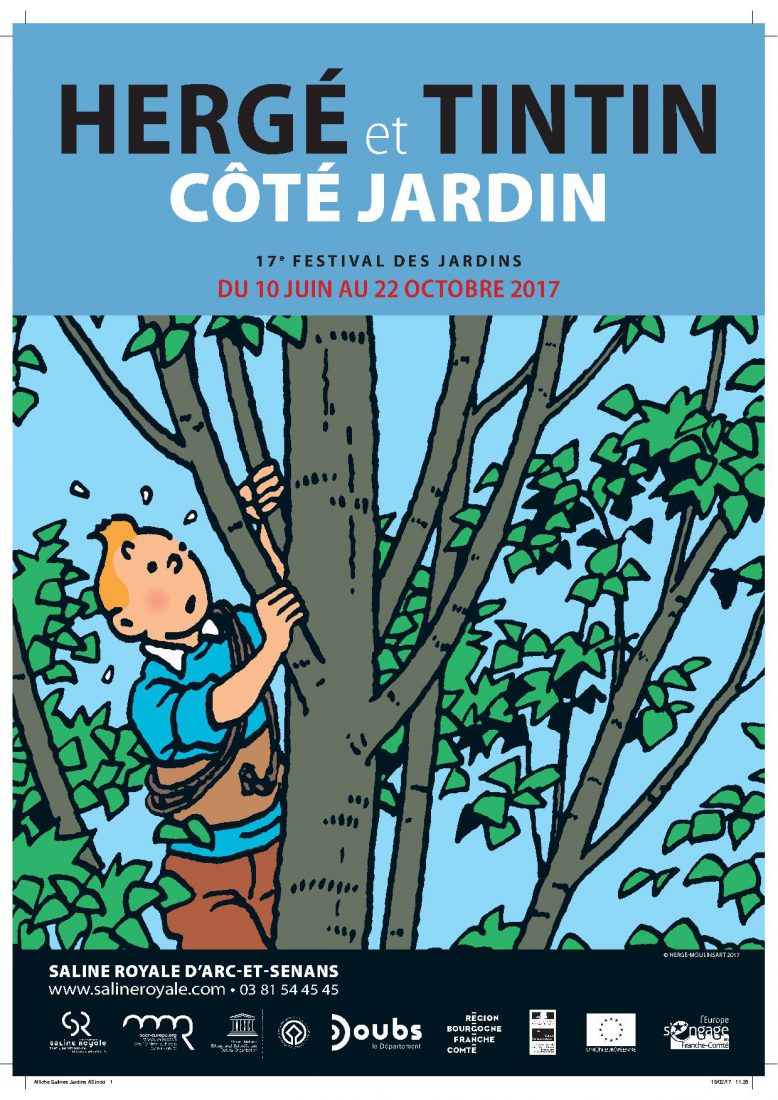 festival jardins arc et sentants 2017- affiche