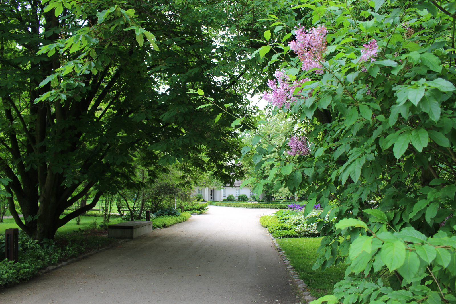 Zelazowa Wola maison natale de chopin vue du parc