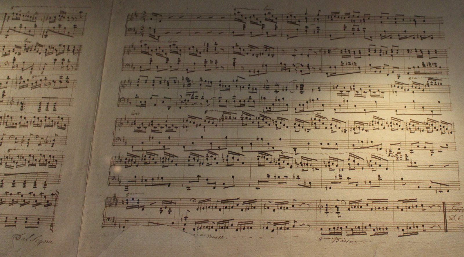 Zelazowa Wola manuscrit musique frédéric Chopin