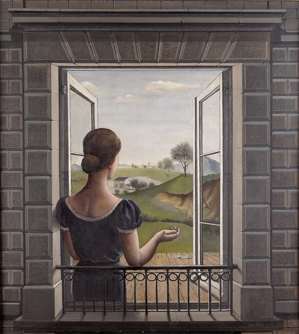 Evian Paul Delvaux, La Fenêtre, 1936