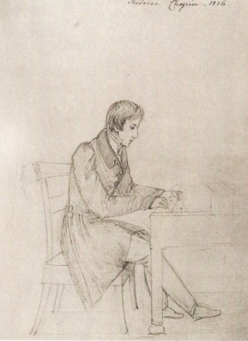 Chopin dessin d'eliza radziwill