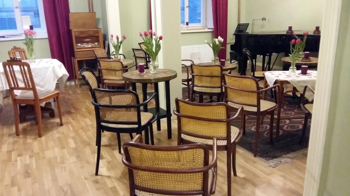 Varsovie vue salon Chopin Rue Smolna 