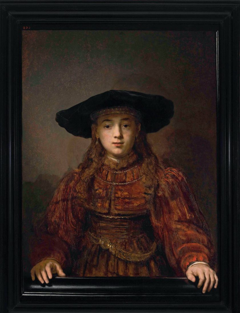 « Girl In a Picture Frame », Château Royal Varsovie phot. Andrzej Ring, Lech Sandzewicz