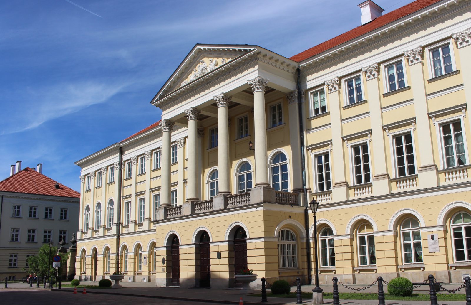 Pologne Balade et itinéraire de Chopin à Varsovie Palais Kazimierzowski