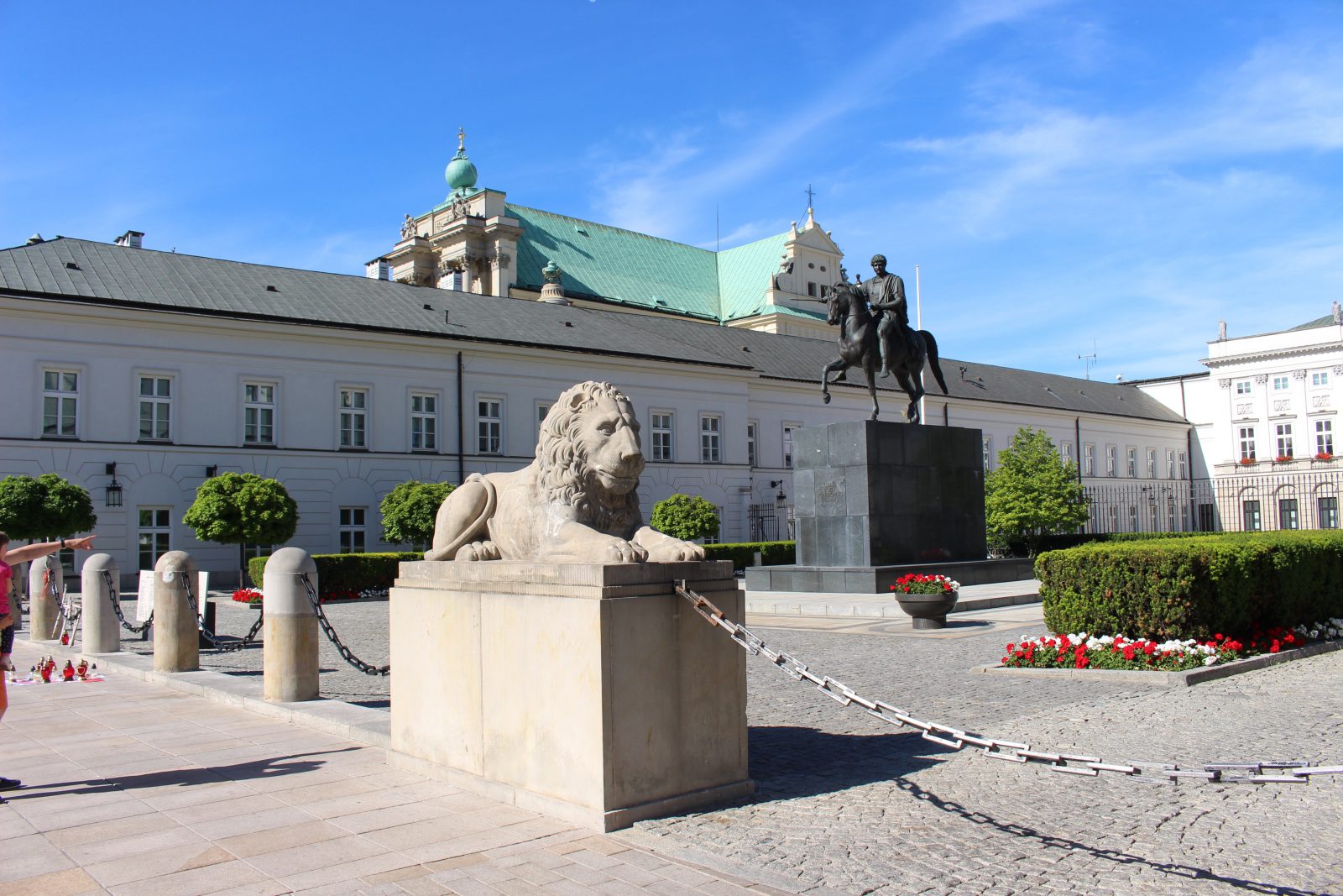 Pologne Balade et itinéraire de Chopin à Varsovie Palais présidentiel
