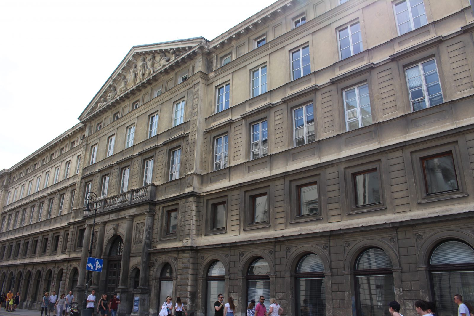 Varsovie Palais Zamoïski où habitait Ludwika la soeur de Chopin