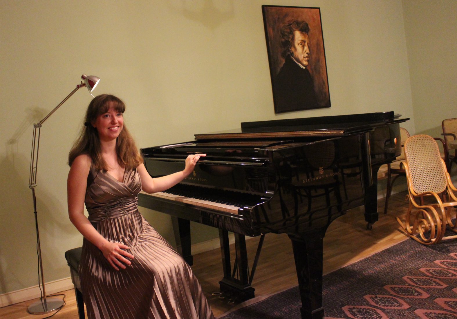 Varsovie salon Chopin concert Anna Hadjuck