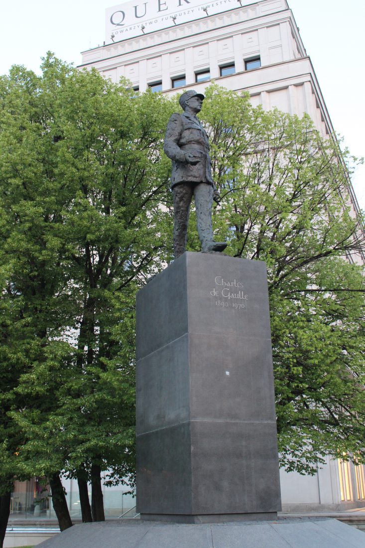Pologne Varsovie place du Général de Gaulle