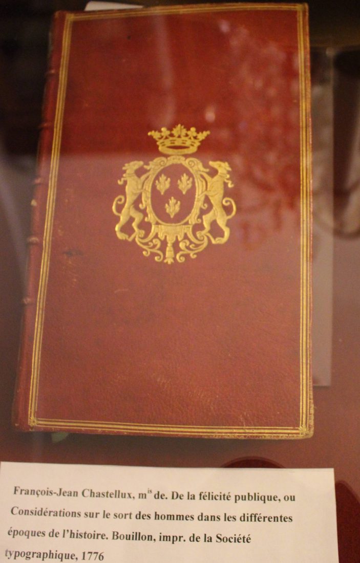 Saint-petersbourg livre relié dans la Bibliothèque de Voltaire 