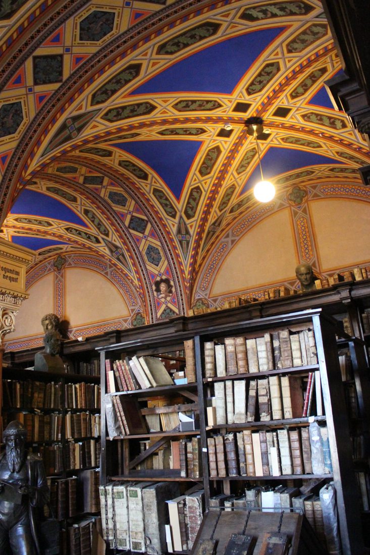 Saint-petersbourg Bibliothèque salle au plafond peint