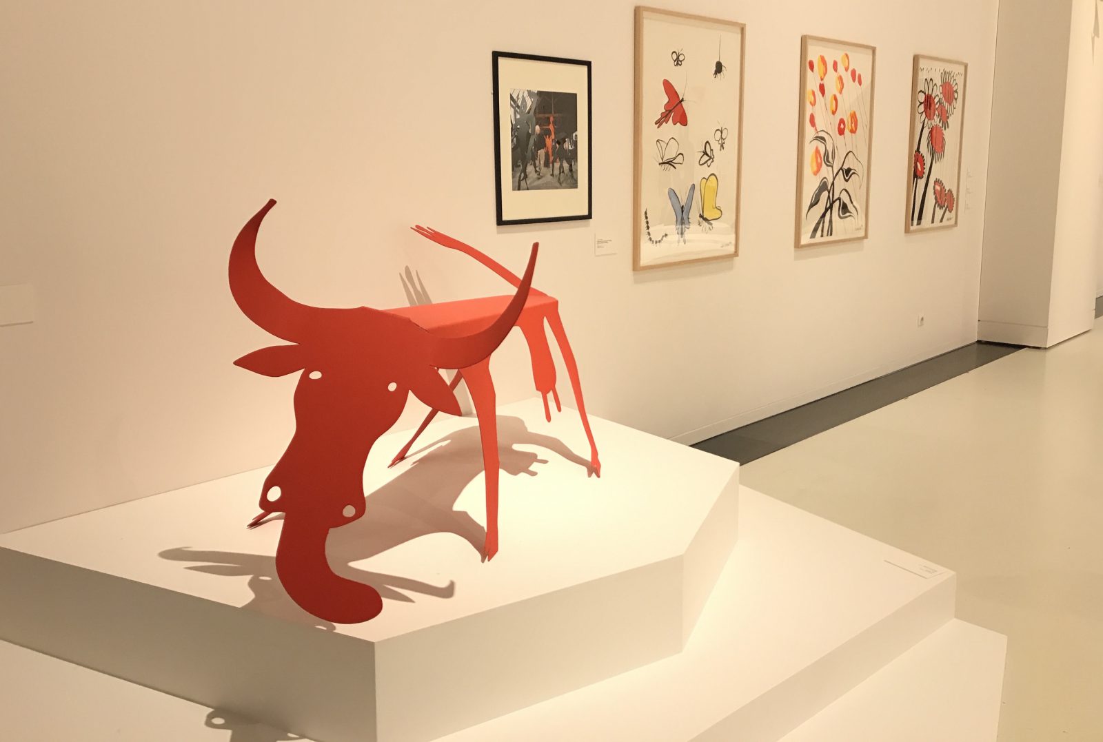 Calder - stable et peintures Musée Soulages de Rodez