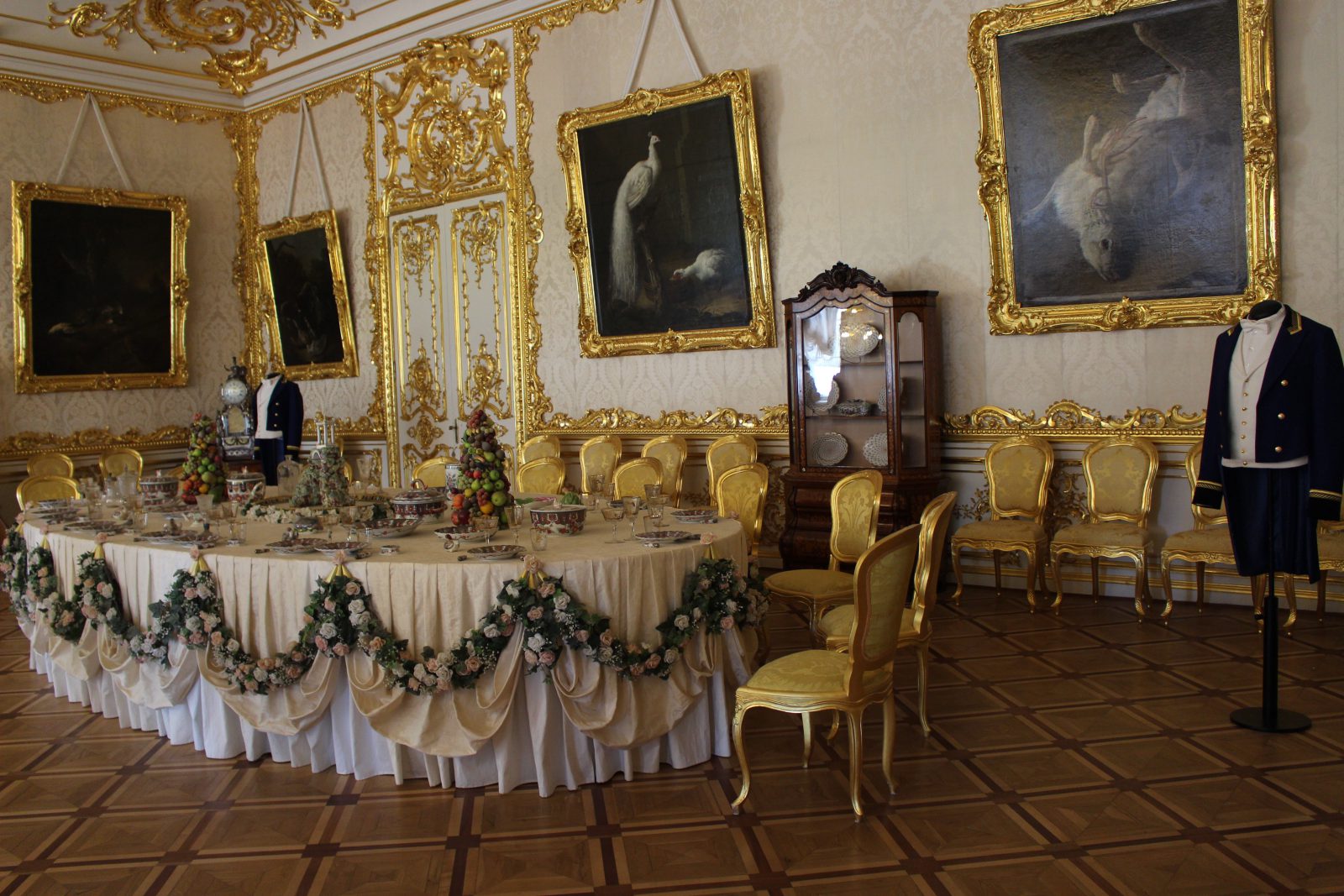 Russie - Tsarskoïé Selo salle à manger