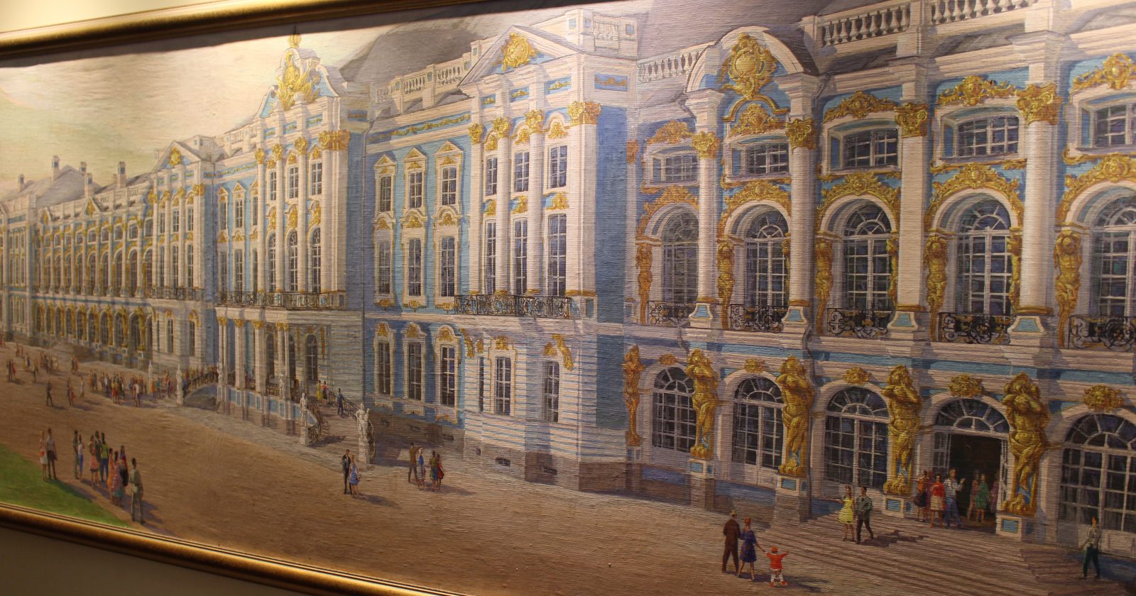 Russie - Tsarskoïé Selo magnificence du palais
