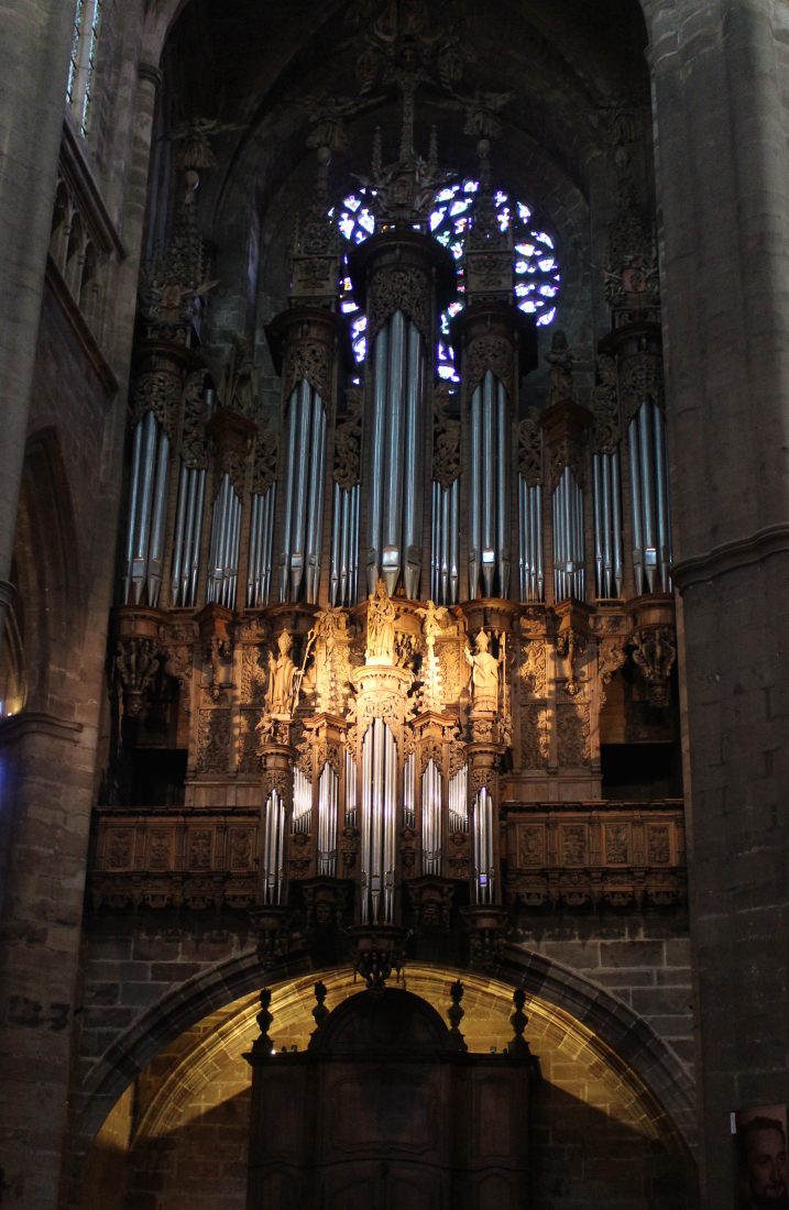 Rodez Aveyron Orgues de la cathédrale