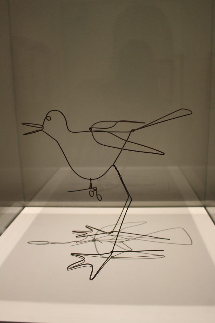 Calder - fil de fer Musée Soulages de Rodez