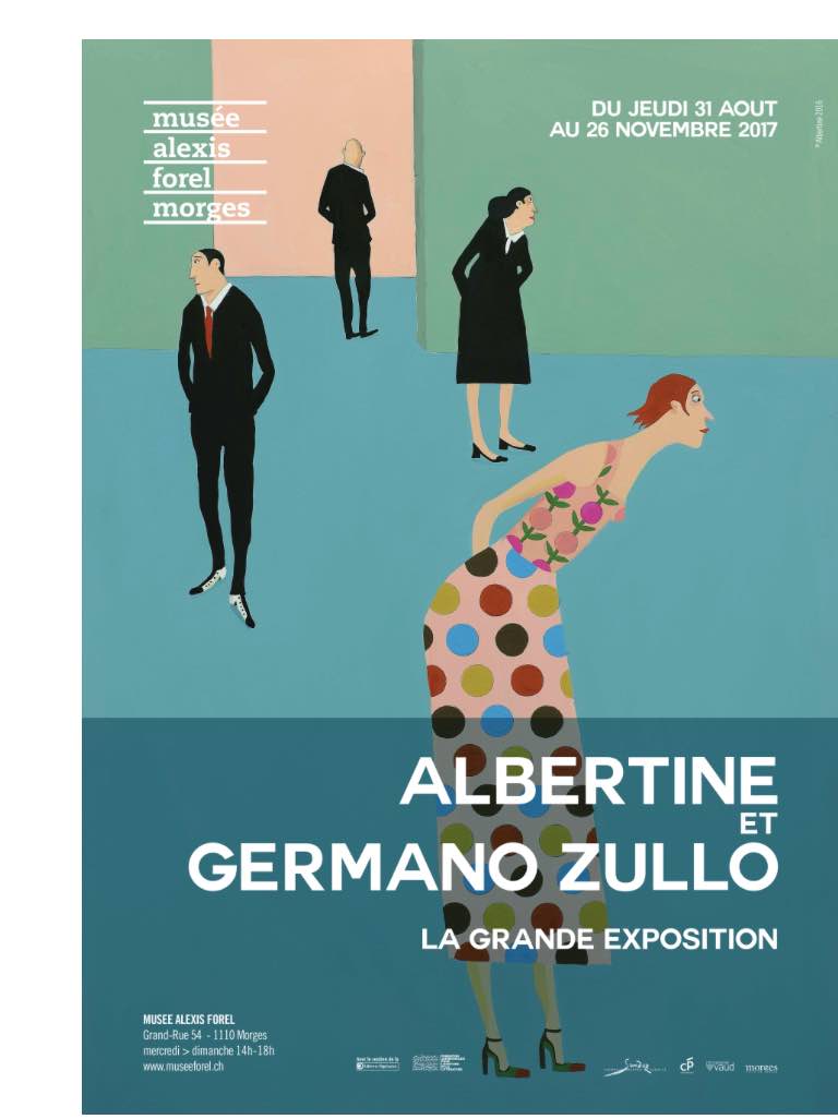 Musée Forel Affiche Albertine et germano Zullo