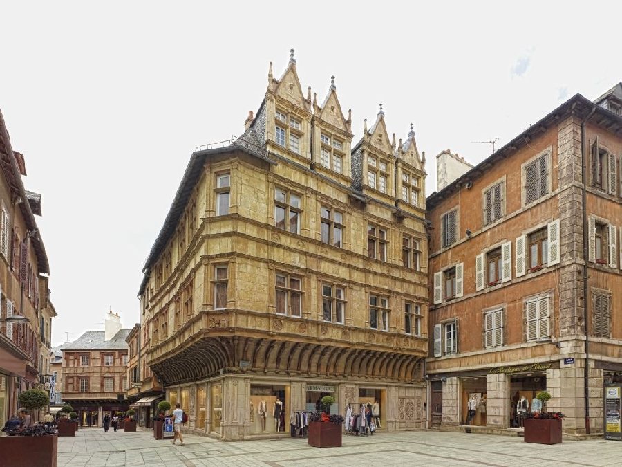 Rodez la maison d'ARMAGNAC