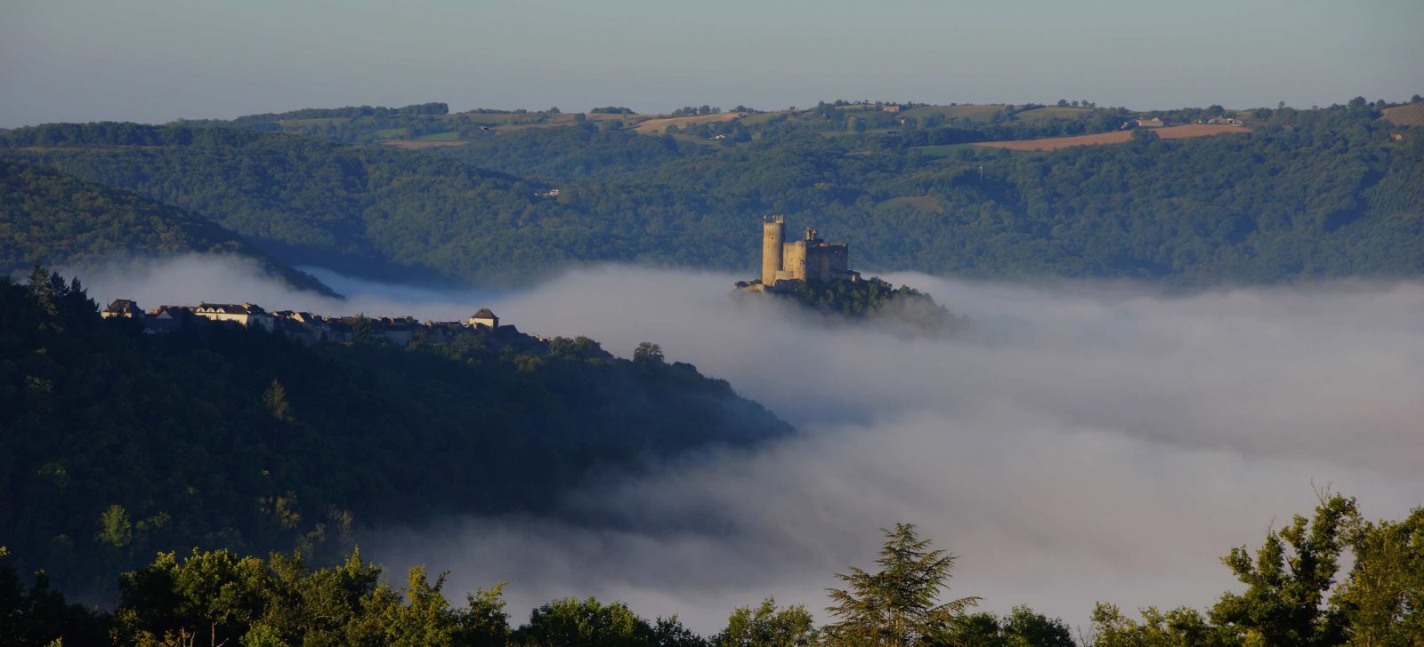 Najac, Aveyron, bastide du Rouergue