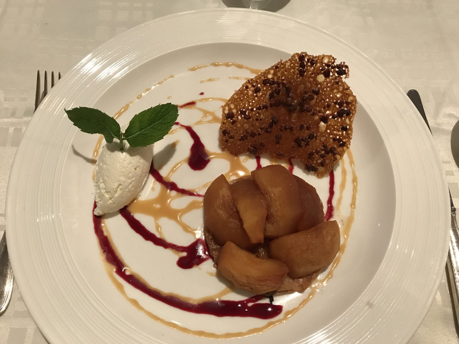 Najac L'Oustal del Barry dessert