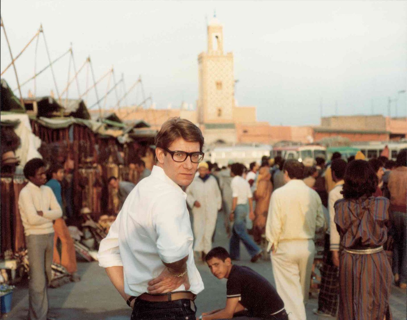 Yves Saint Laurent, Place Djemaa El Fna © Reginald Gray